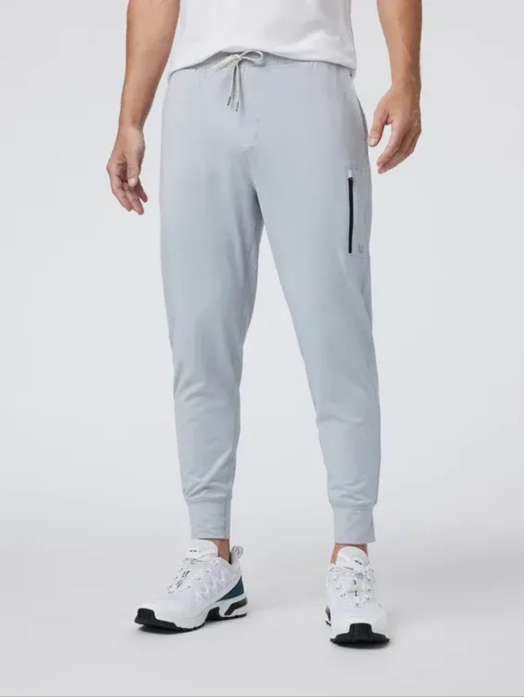 Vuori Sunday Performance Joggers Platinum Heather Gray Size Xl